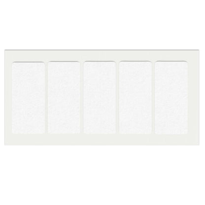 Self-Adhesive Felt Pad 40x90mm White NTP 