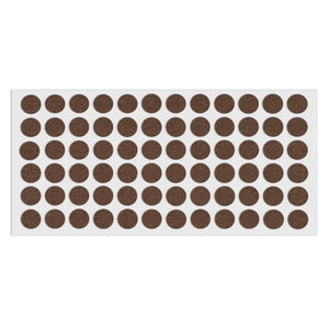 Self-Adhesive Felt Pad Ø15mm Brown