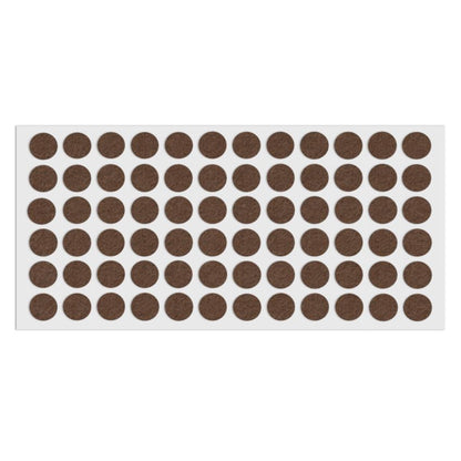 Self-Adhesive Felt Pad Ø15mm Brown NTP 