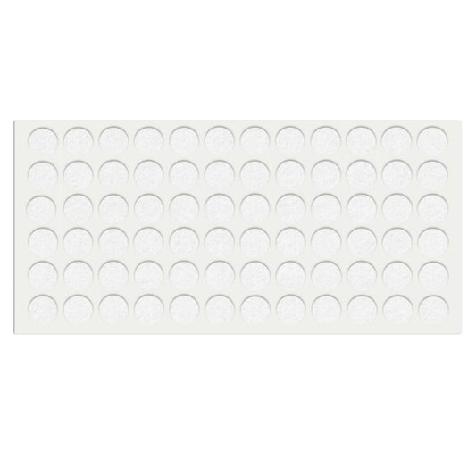 Self-Adhesive Felt Pad Ø15mm White NTP 
