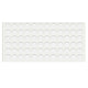 Self-Adhesive Felt Pad Ø15mm White NTP 
