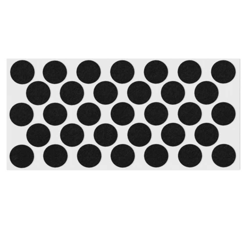 Self-Adhesive Felt Pad Ø24mm NTP Black 