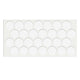 Self-Adhesive Felt Pad Ø28mm White NTP 