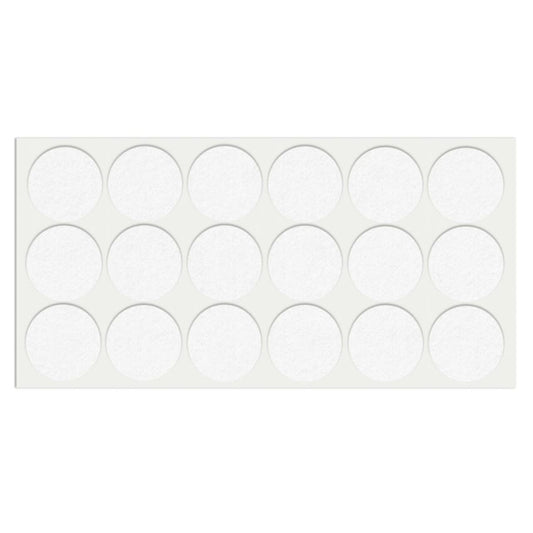Self-Adhesive Felt Pad Ø35mm White NTP 