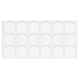 Self-Adhesive Felt Pad Ø35mm White NTP 