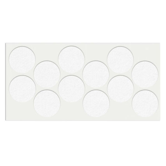 Self-Adhesive Felt Pad Ø40mm White NTP 