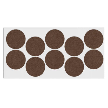 Self-Adhesive Felt Pad Ø45mm NTP Brown 