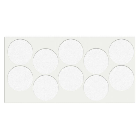 Self-Adhesive Felt Pad Ø45mm White NTP 