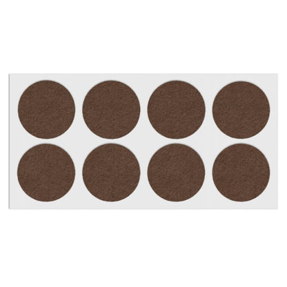 Self-Adhesive Felt Pad Ø50mm Brown NTP 