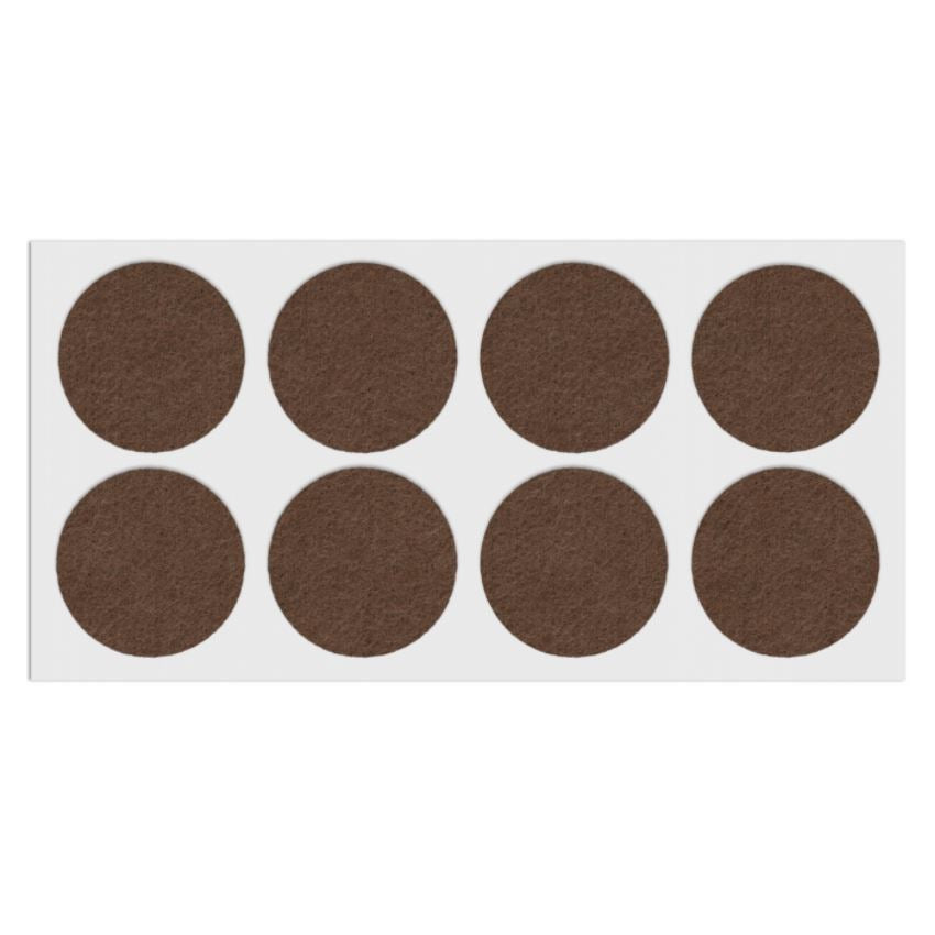 Self-Adhesive Felt Pad Ø50mm NTP Brown 