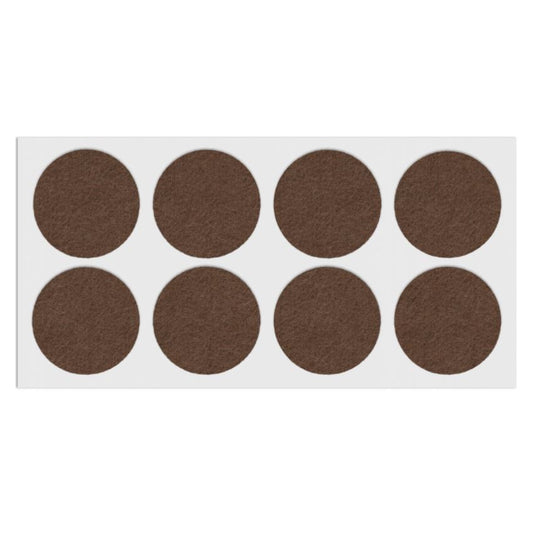 Self-Adhesive Felt Pad Ø50mm NTP Brown 