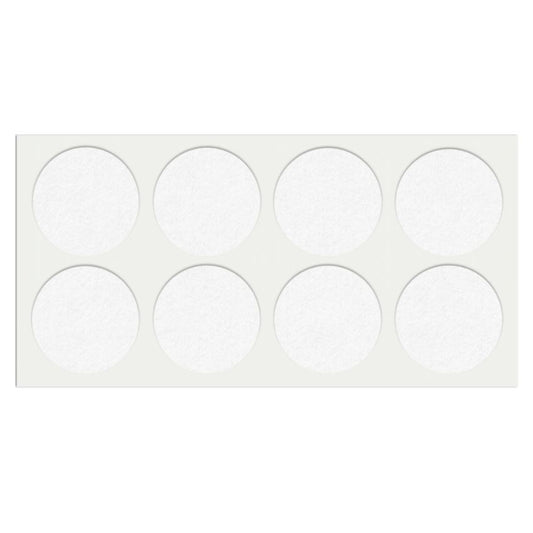 Self-Adhesive Felt Pad Ø50mm White NTP 