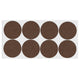 Self-Adhesive Felt Pad Ø55mm Brown NTP 