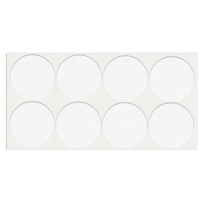 Self-Adhesive Felt Pad Ø55mm NTP White 