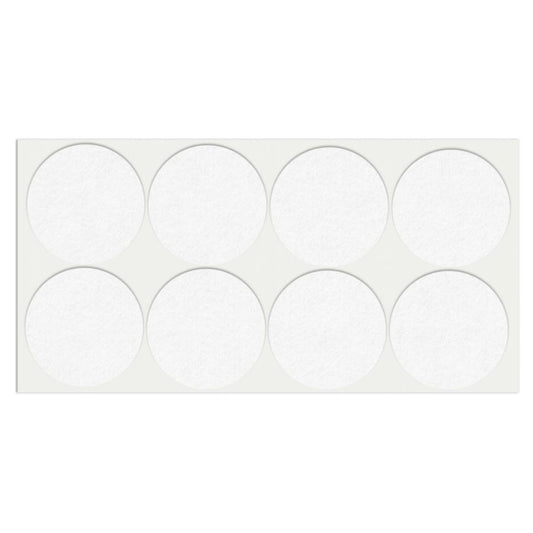 Self-Adhesive Felt Pad Ø55mm White NTP 