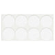 Self-Adhesive Felt Pad Ø55mm White NTP 