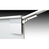 Soft Close Top Cabinet Lift System (L+R), White/Grey