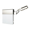 Soft Close Top Cabinet Lift System (L+R), White/Nickel