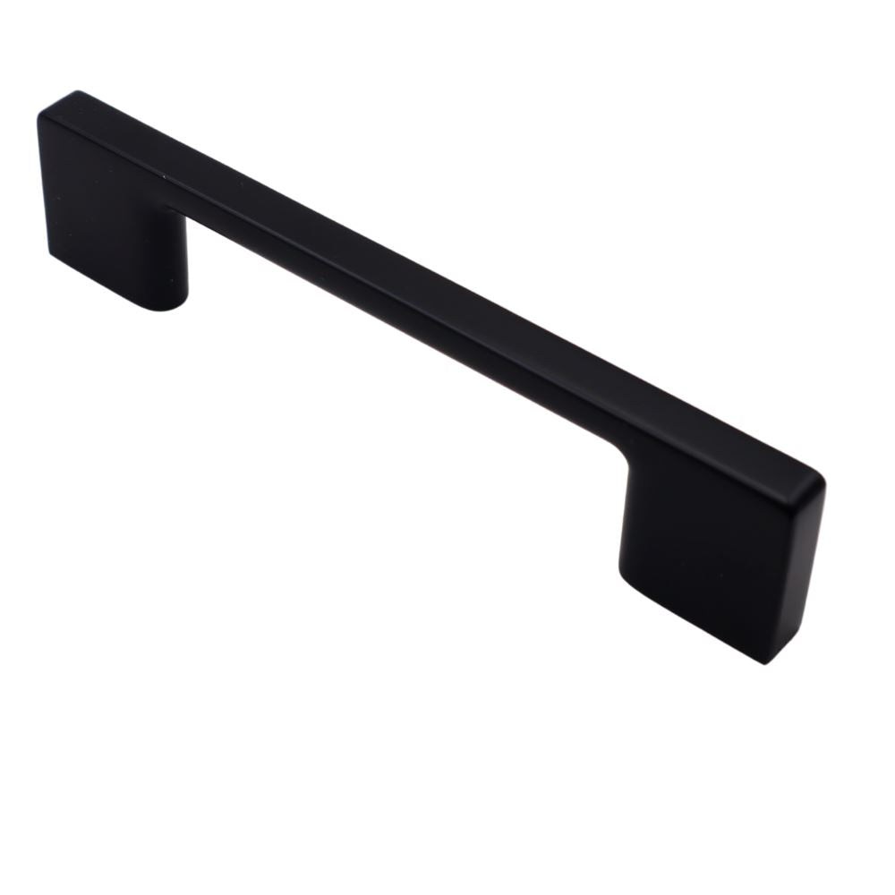 TECHNO furniture handle 128mm - Black Matt SENTINO 
