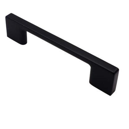 TECHNO furniture handle 128mm - Black Matt SENTINO 