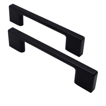 TECHNO furniture handle 128mm - Black Matt SENTINO 