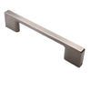 TECHNO  furniture handle 128mm - Brushed Steel