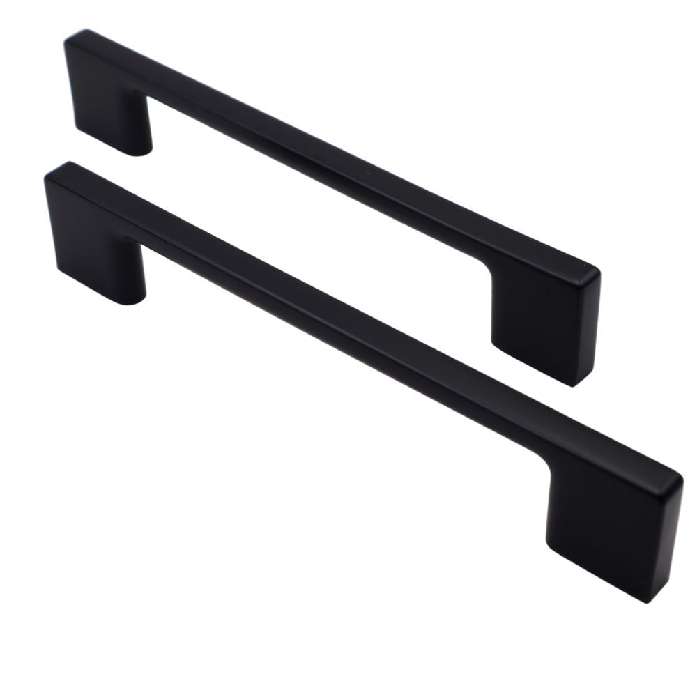 TECHNO furniture handle 192mm - Black Matt SENTINO 