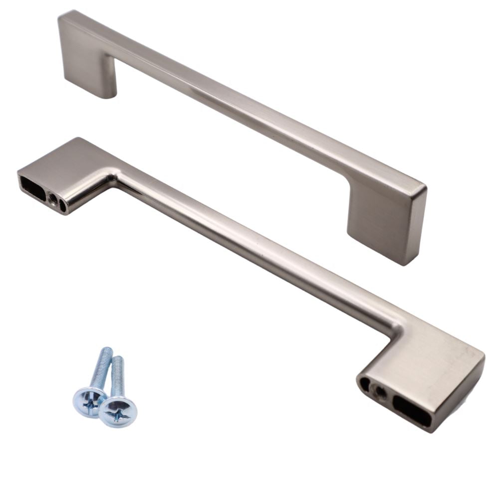 TECHNO furniture handle 192mm - Brushed Steel SENTINO 