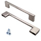 TECHNO furniture handle 256mm - Brushed Steel SENTINO 