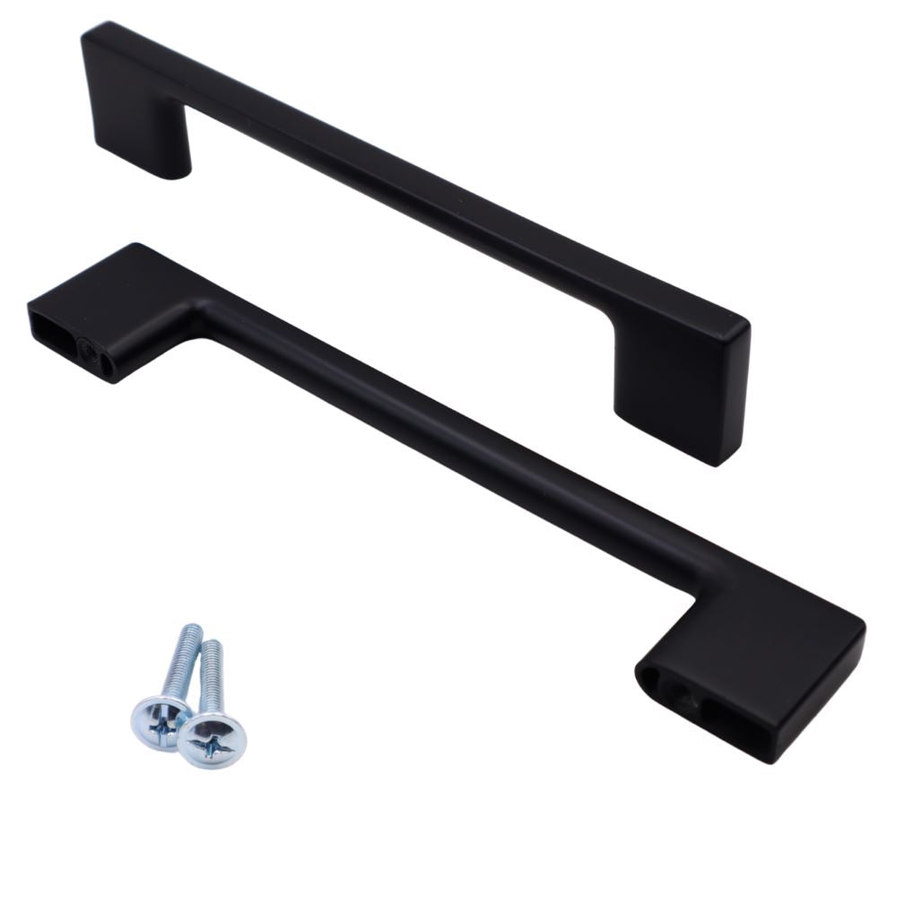 TECHNO furniture handle 480mm - Black Matt SENTINO 