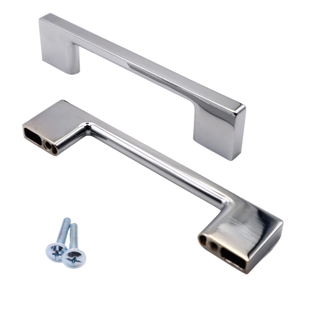 TECHNO furniture handle 96mm - Chrome SENTINO 