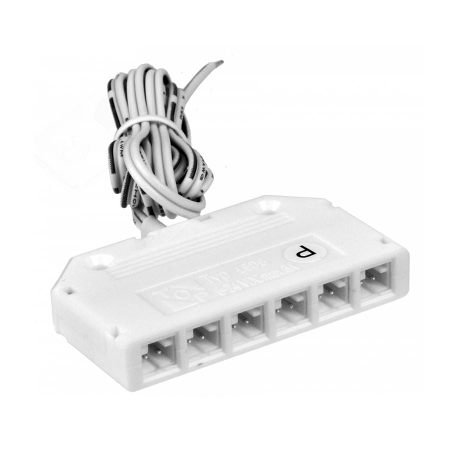 Voltage Distributor with Wiring NTP 6-Way 